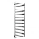 Reina Luna Flat Vertical Designer Heated Towel Rail - 1500mm x 500mm - Polished Stainless Steel