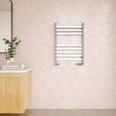 Reina Misa Designer Heated Towel Rail - 530x720mm - Polished Stainless Steel RNS-MSA072