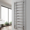 Reina Savio Designer Heated Towel Rail - 1360mm x 500mm - Polished Stainless Steel