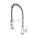 JTP Spring Mono Kitchen Sink Mixer Tap With Pull Out Spout - Chrome