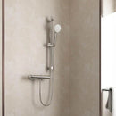Roca Splash-T 1 Outlet Thermostatic Bar Shower Valve With Shower Handset And Rail Kit