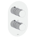 Roca Splash-T 1 Outlet Thermostatic Concealed Shower Valve With Shower Handset And Rail Kit