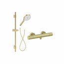 Roca T-500 1 Outlet Thermostatic Bar Shower Valve With Shower Handset And Rail Kit
