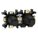 Roca T-Multi 2 Outlet Thermostatic Concealed Shower Valve With Shower Head, Handset And Hose