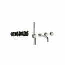 Roca T-Multi 2 Outlet Thermostatic Concealed Shower Valve With Pencil Handset, Hose And Bath Spout
