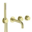 Roca T-Multi 2 Outlet Thermostatic Concealed Shower Valve With Pencil Handset, Hose And Bath Spout