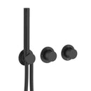 Roca T-Multi 3 Outlet Thermostatic Concealed Shower Valve With Shower Head, Handset, Hose And Overflow Bath Filler