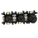 Roca T-Multi Switch 2 Outlet Thermostatic Concealed Shower Valve With Shower Head, Handset And Hose