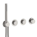 Roca T-Multi Switch 2 Outlet Thermostatic Concealed Shower Valve With Shower Head, Pencil Handset And Hose