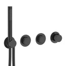 Roca T-Multi Switch 2 Outlet Thermostatic Concealed Shower Valve With Shower Head, Pencil Handset And Hose