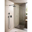 Roca T-500 Round 2 Outlet Thermostatic Concealed Shower Valve With Shower Head, Handset And Holder