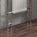 Reina Bronte Traditional Angled Radiator Valve - Chrome VLV-BRT/A