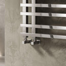 Reina Loge Angled Radiator Valve - Chrome VLV-LGECA