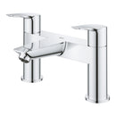 Grohe BauEdge Dual Lever Bath Filler - Chrome 25216001