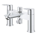Grohe BauLoop Deck Mounted Bath Shower Mixer - Chrome 25232001