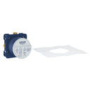 Grohe Rapido Sl Concealed Valve Thermostatic Trim 2 Outlet Brushed Cool Sunrise 35604000 + 29119GN0