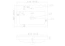 Anas Muro PLUS Wall Hung 500x375x355mm Basin Cab Reed Green MUROPLUS-500WALL-GREEN + BASIN-515-365-CER