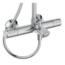 Ideal Standard Ceratherm T25 Exposed Thermostatic Complete Shower System - Chrome A7590AA