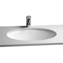 Vitra S20 520mm Undercounter Washbasin 0 Tap Holes 6069B003-0012