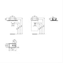 Ideal Standard i.life S 370mm Basin w/ 1 Right Tap Hole & No Overflow E211201