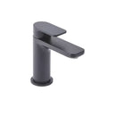 Tavistock Savour Mini Deck Mounted 1 Tap Hole Basin Mixer With Click Waste - Black TSV6103