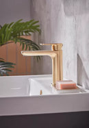 Tavistock Savour Basin Mixer Brushed Brass TSV1104