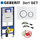 Geberit Duofix Up320 1.12m Sigma21 White Cistern Wall Hung Concealed Wc Toilet Frame Set 111.320.00.5 + 115.884.SI.1
