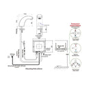 RAK Ceramics Compact Commercial Curved Deck RAKCOM905C