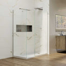 Coram Premier 8 Glass Wetroom Panel Screen 1000x2000x8mm Chrome SP10C
