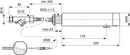 Armitage Shanks Sensorflow E Wall Mounted Basin Mixer Mains Powered - Chrome A7553AA