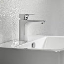 Tavistock Siren Mini Deck Mounted 1 Tap Hole Basin Mixer with Click Waste - Chrome TSN61