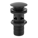 Ideal Standard Retail Slotted Basin Clicker Waste - Silk Black E1482XG