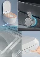 Anas Rimless Smart Toilet Japanese Style Bidet Function White Wash Dry Night Light SMART 01