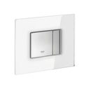 Grohe Concealed Wc Toilet Cistern Frame With Skate Glass Moon White Flush Plate 38845LS0
