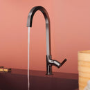 Ideal Standard Gusto Single Lever Square C Spout Kitchen Mixer - Magnetic Grey BD413A5