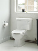 Ideal Standard Waverley 650mm Close Coupled Pan Toilet Seat and Cover U470801 + U470901 + U011801
