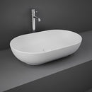RAK Ceramics Feeling 550x350mm Countertop Basin Matt White FEECT5500500A