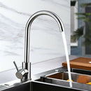 SOFIA STAINLESS STEEL KITCHEN MODERN MIXER TAP SINGLE LEVER SWIVEL SPOUT