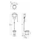Ideal Standard Waverley 510mm Low Level Pan U470301 + U011801 + U470701 + U1634AA