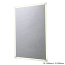 Tavistock Beta Illuminated 600mm X 800mm Mirror With Multi Touch Control Heater & Infrared Sensor BTM060