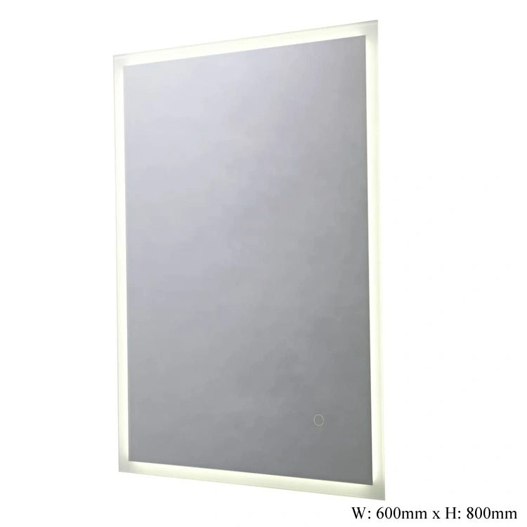 Tavistock Beta Illuminated 600mm X 800mm Mirror With Multi Touch Control Heater & Infrared Sensor BTM060