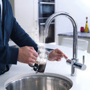Instant Hot Boiling  Water Tank With Filter And 3 In 1 Tap Insinkerator