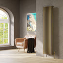 Aluminium Vertical Radiator TORONTO 1775x490mm BRONZE ALRAD-1-1809-BZ
