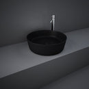 RAK Ceramics Feeling 420mm Countertop Basin Matt Black FEECT4200504A