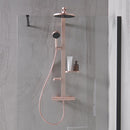 Ideal Standard Ceratherm ALU+ Shower System Thermo 2 Function And 2 Shelves Rose BD579RO