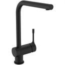 Ideal Standard Ceralook Single Lever L-Shape Spout Kitchen Mixer - Silk Black BD572XG