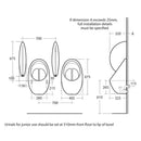 Armitage Shanks Contour Hygeniq Waterless Rimless Urinal Bowl 670mm White S004301
