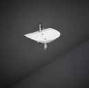 RAK Ceramics Morning 440mm Wall Hung Basin 1 Tap Hole MORWB6001AWHA