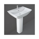RAK Ceramics Summit 385mm Pedestal Basin 1 Tap Hole SUM50BAS1 + S600PED