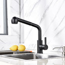 MIA BLACK PULL OUT SPRAY MODERN KITCHEN MIXER TAP SINGLE LEVER SWIVEL SPOUT